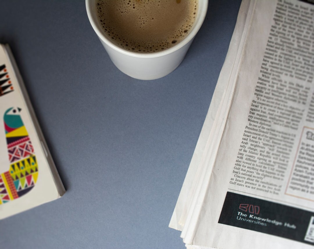 modern newspaper layout