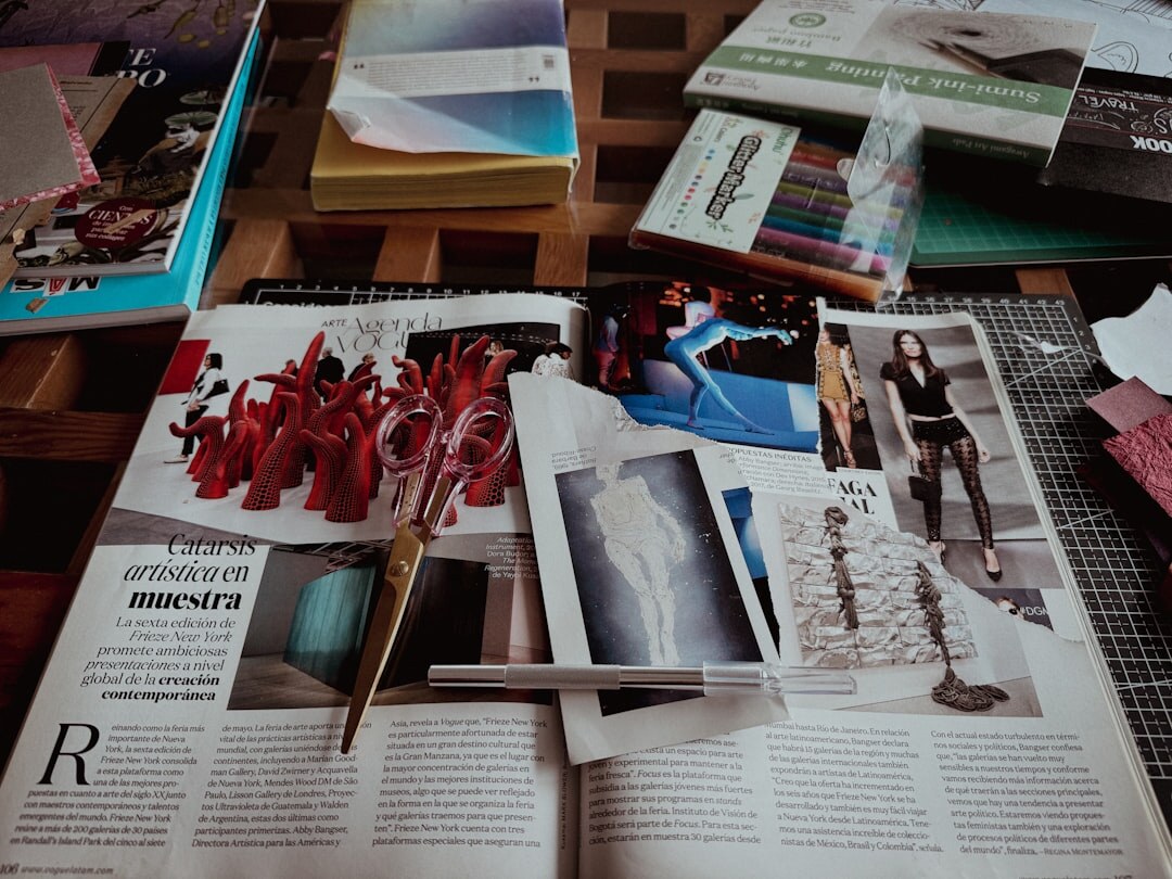 editorial magazine spread